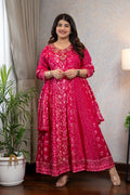 Dola Silk Anarkali Suit Set