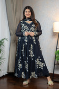 Floral Anarkali Suit Set