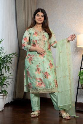 Mint Green Kurta Set
