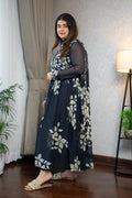 Floral Anarkali Suit Set
