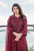 Maroon Cheetah Print Suit Set