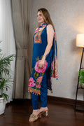Royal Blue Kurta Set