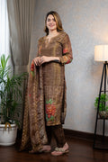 Bronze Floral Kurta Set