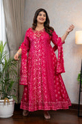 Dola Silk Anarkali Suit Set