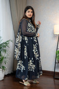 Floral Anarkali Suit Set