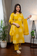 Amber Cotton Kurta Set