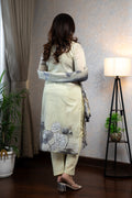 Ivory Cotton Kurta Set