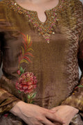 Bronze Floral Kurta Set