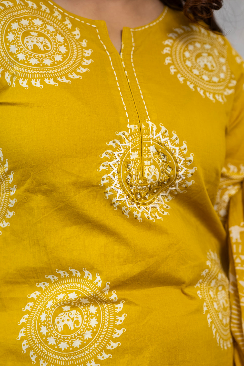 Amber Cotton Kurta Set