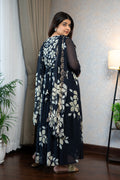 Floral Anarkali Suit Set