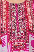 Pink Muslin Suit Set