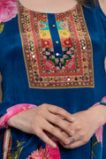 Royal Blue Kurta Set