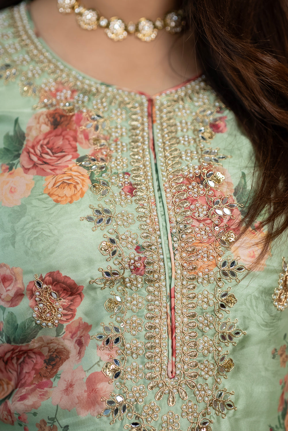 Mint Green Kurta Set