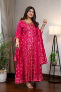 Dola Silk Anarkali Suit Set