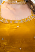Mustard Buti Work Suit Set