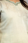 Ivory Cotton Kurta Set
